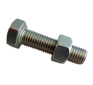 Perno hexagonal mm 8x20 con tuerca bolsa 2 unidades Imporper