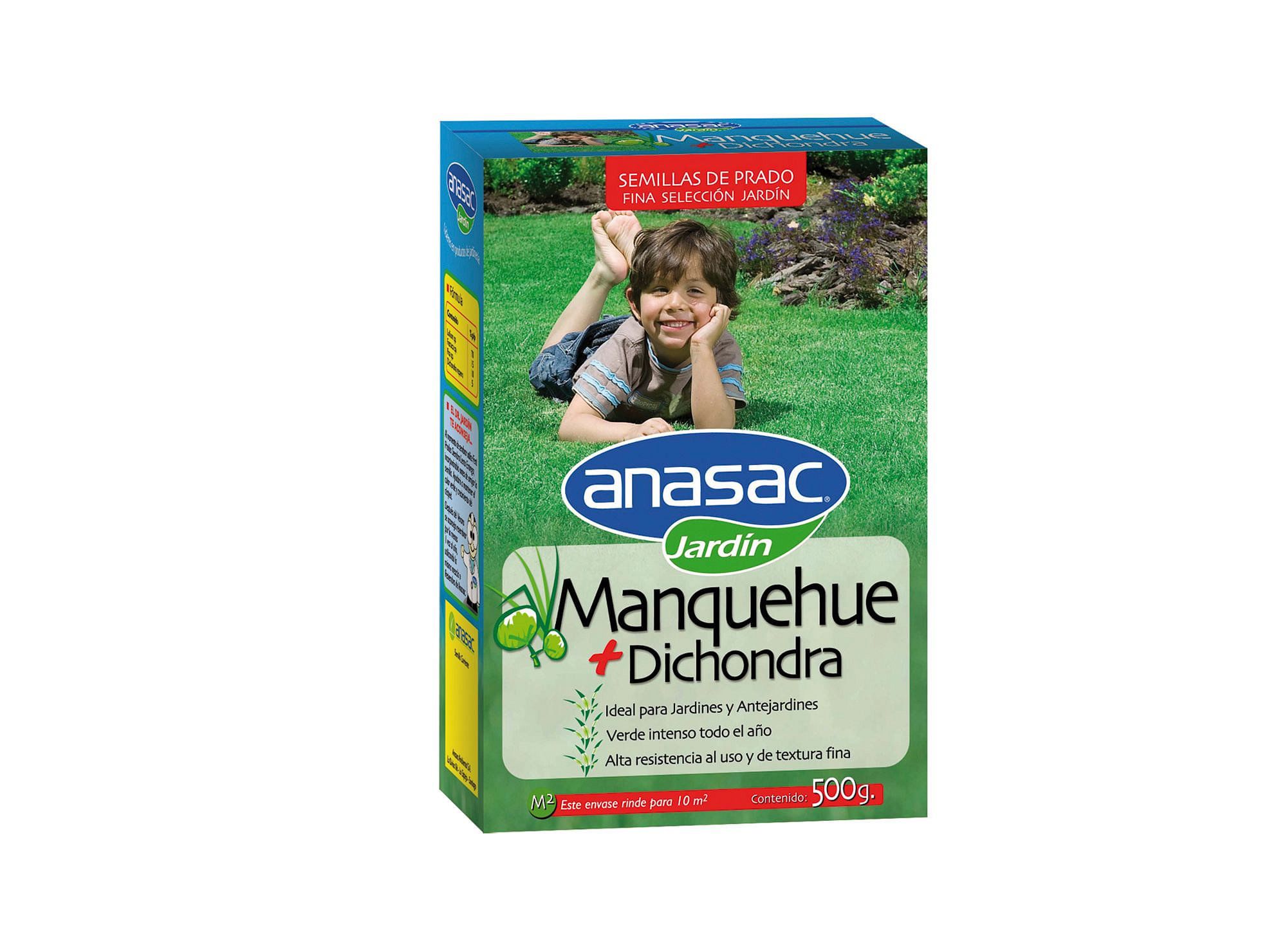 Semilla Prado Manquehue Dichondra Anasac 500 gr