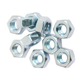 Tuerca hexagonal zincada 1/4 100 unidades Imporper