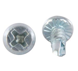 Tornillo 7 x 7/16'' framer punta broca zincado x100 unidades Imporper