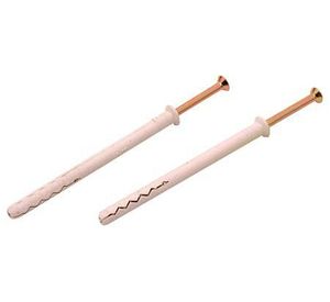 Tarugo clavo zincado 8.0x100mm 4 unidades. Easy Fix