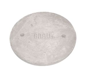 Tapa hormigón para cámara de alcantarillado 60 cm grau