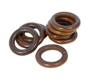 Argolla 19 mm nogal Cotidiana