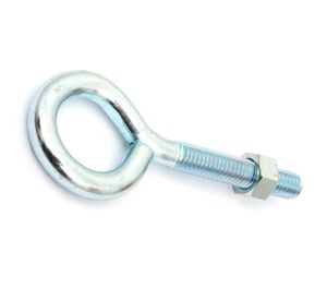Perno ojo 3/8''x4'' con tuerca zincado Imporper