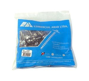 Tornillo autoperforante 2 x 12 Arar