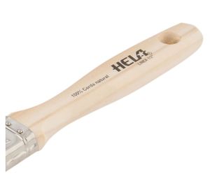 Brocha 1'' plana gris hela