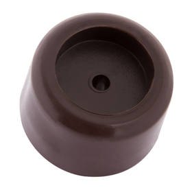 Tope puerta básico 30 mm café Dvp