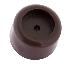 Tope puerta básico 30 mm café Dvp