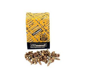 Tornillo madera aglomerada. #6 (3.5) x 12 Mamut