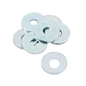 Golilla plana calibrada 1/4 zincada 100 unidades Imporper