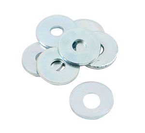 Golilla plana calibrada 1/4 zincada 100 unidades Imporper