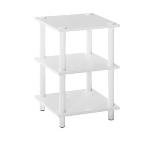 Mesa lateral Adapt blanco 56x35x35 cm