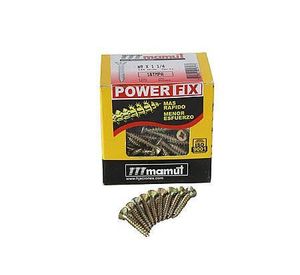 Tornillo madera zi aglomerado. 4.5 x 30 Mamut