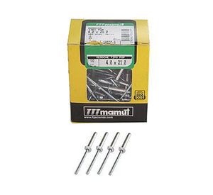 Remache tipo pop t-3. 4 x 21 mm Mamut
