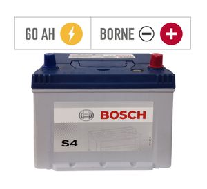 Batería para auto 55D23LMF 60AH 500CCA positivo derecho