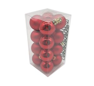 Set esfera rojo 16 piezas