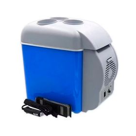 Cooler eléctrico portátil 7.5 litros con cargador auto