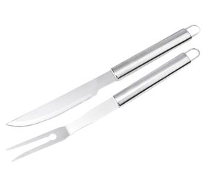 Cuchillo + tenedor asador