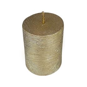 Vela Votiva dorado 4.6x3.7 cm