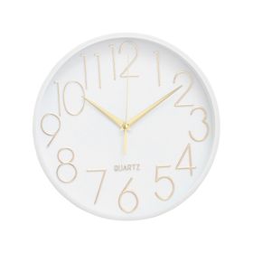 Reloj blanco 25 cm