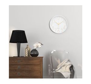Reloj blanco 25 cm