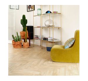 Rollo piso vinílico 2.7 mm Euphoria madera café 10 m2