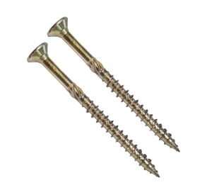 Tornillo madera c/fresa 6.0x180 mm 2 unidades