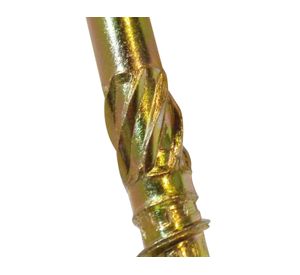 Tornillo madera c/fresa 6.0x180 mm 2 unidades