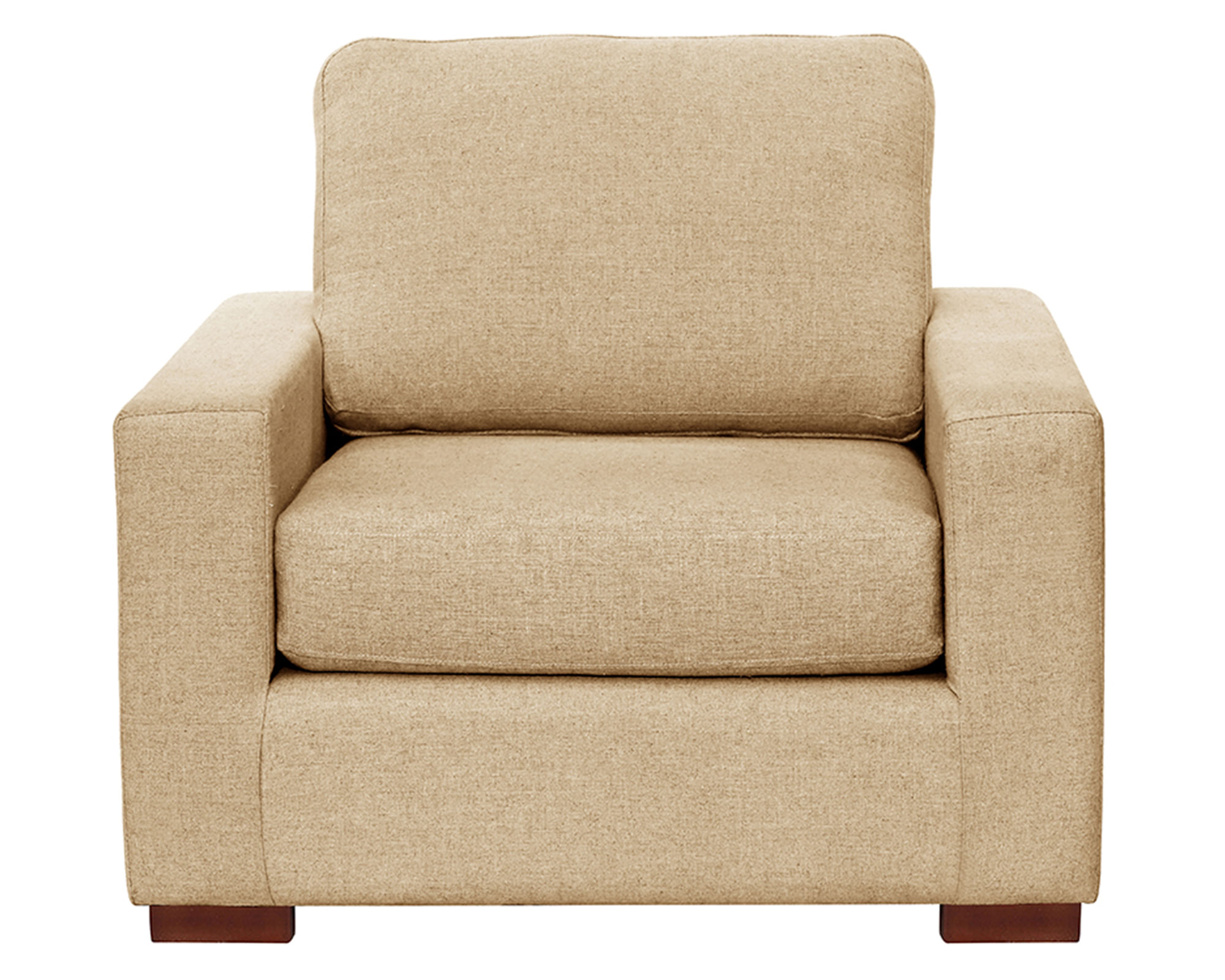 Latam Home Sofá lino 1 cuerpo Livorno natural