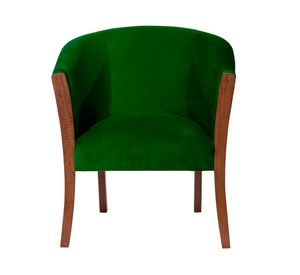 Sitial velvet 1 cuerpo Dortmund verde