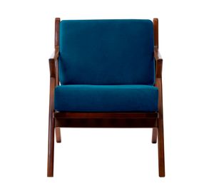 Sitial velvet 1 cuerpo Bremen azul