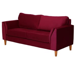 Sofá 2 cuerpos Milan rojo