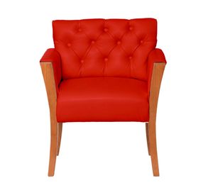 Sitial PU 1 cuerpo Kiel rojo