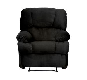 Bergere reclinable 1 cuerpo Perugia negro