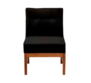 Sitial velvet 1 cuerpo Colonia negro