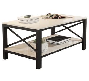 Mesa de centro industrial perla Be Design