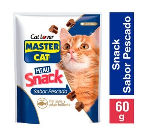 Snack gato 60 gr pescado Master Cat