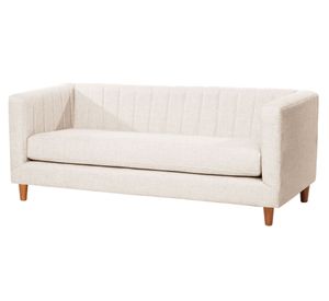 Sofá 3 cuerpos Sorrento Lino blanco