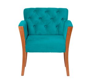 Sitial velvet 1 cuerpo Kiel azul