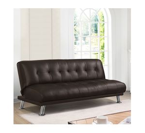 Futón 3 cuerpos Siena II PU café