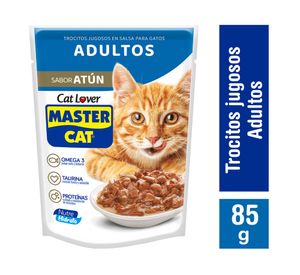 Alimento húmedo gato adulto 85 gr atún