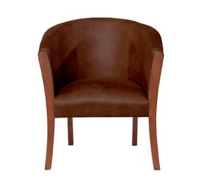 Sitial cuero 1 cuerpo Dortmund café