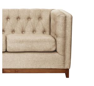 Sofá 1 cuerpo Roma beige