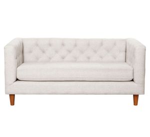 Sofá 2 cuerpos Brescia blanco