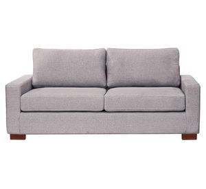 Sofá lino 3 cuerpos Livorno gris claro