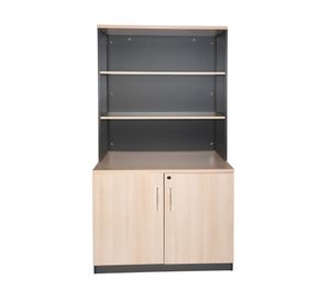 Gabinete alto Office natural/gris Form Office