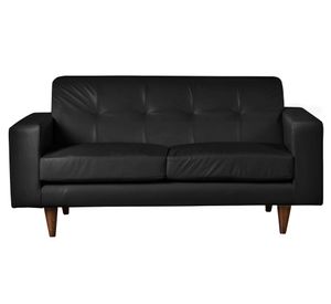 Sofá 2 cuerpos Salerno negro Latam Home
