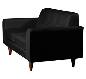 Sofá 2 cuerpos Salerno negro Latam Home
