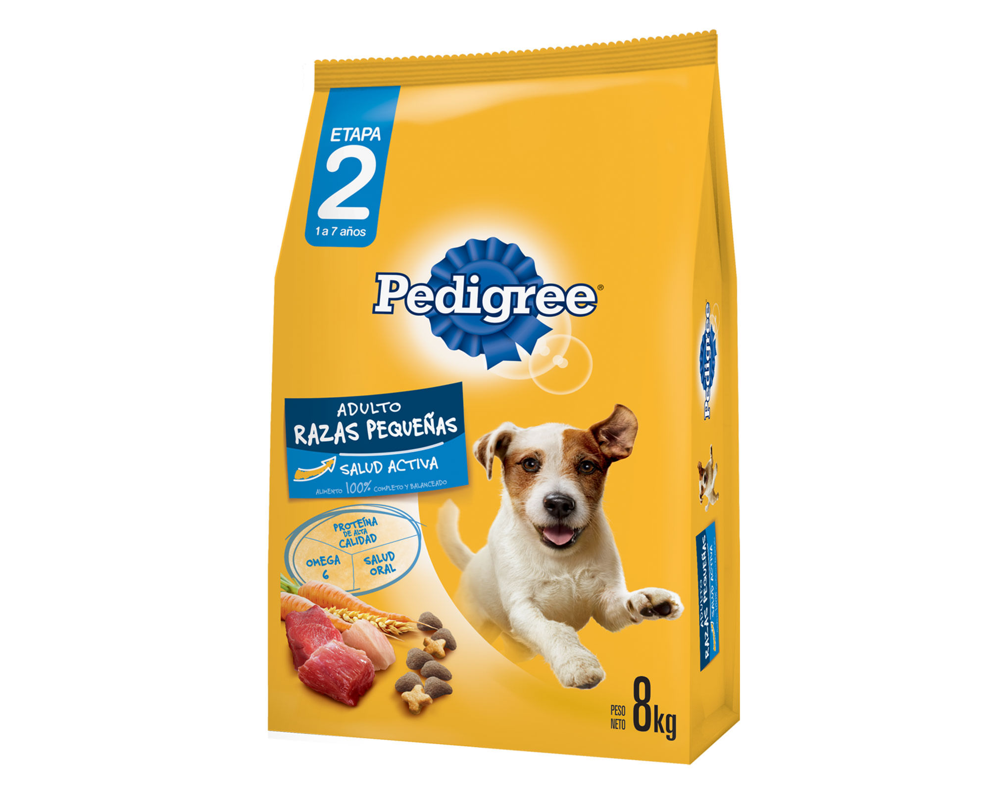 Alimento perro 8 kg razas pequeñas Pedigree a $13.990