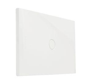 Placa ciega + soporte Nobile blanco Bticino